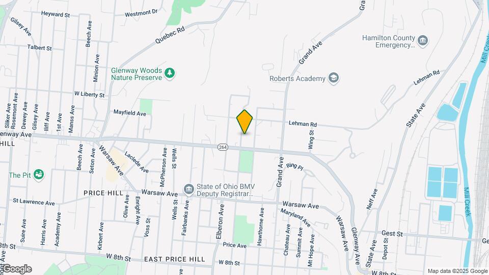 1218 Purcell Ave-Unit -3 Map and Location Details