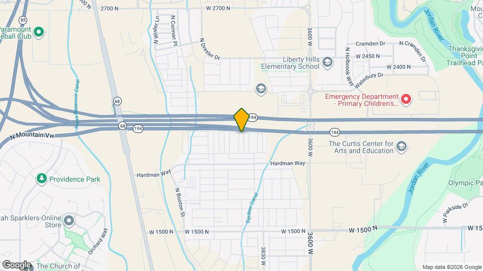 2083 N 3930 W Mapa y Detalles de la Ubicación