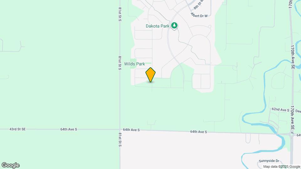 1311 Marlys Dr W Map and Location Details