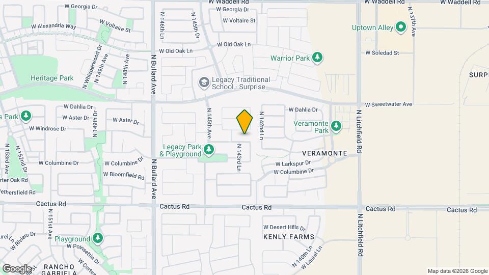 14360 W Corrine Dr Map and Location Details