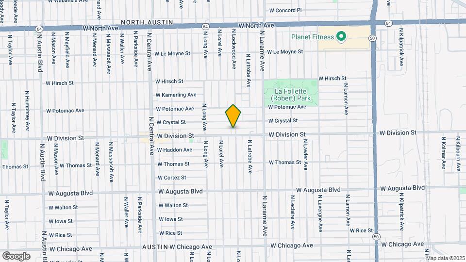 5300 W Division St Map and Location Details