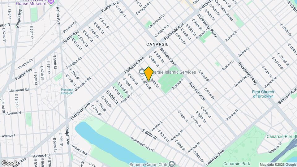 1007 E 85th St Mapa y Detalles de la Ubicación