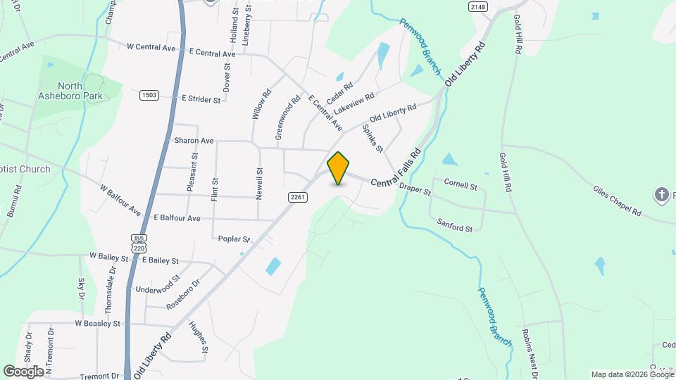775 Oak Bend Dr Map and Location Details