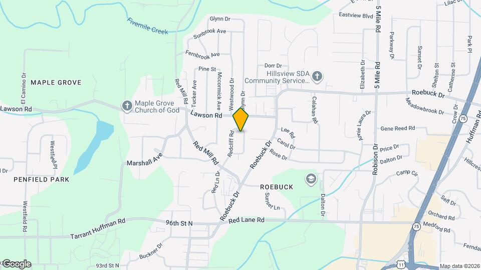 9844 Greenlee Rd Map and Location Details