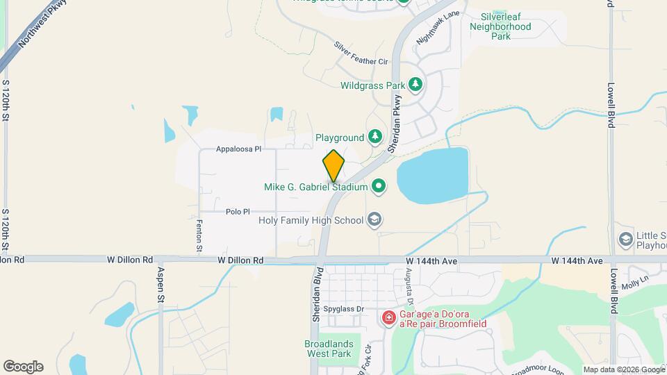 14502 Stargazer Dr Map and Location Details