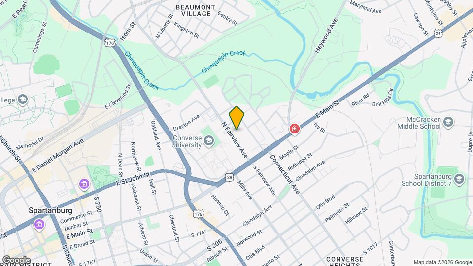 181 N Fairview Ave Map and Location Details