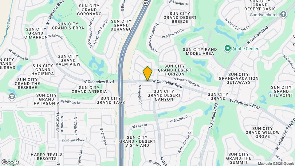 16426 W Boulder Vista Dr, Unit ID1386039P Map and Location Details