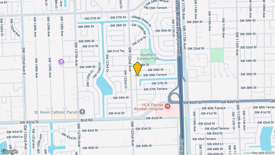 3551 SW 121st Ave Map and Location Details