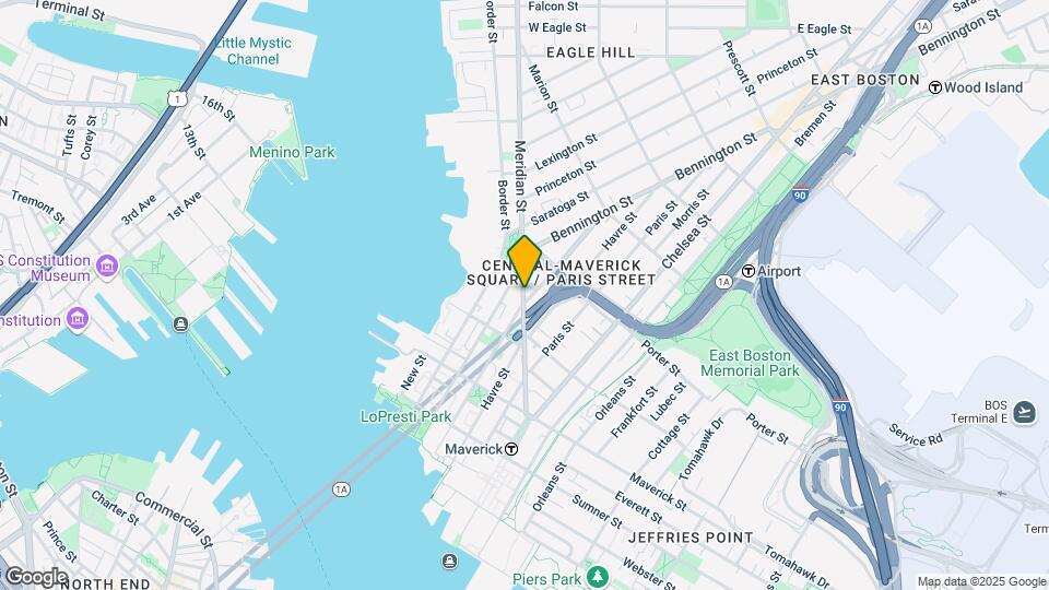 149 Meridian St, Unit 4 Map and Location Details