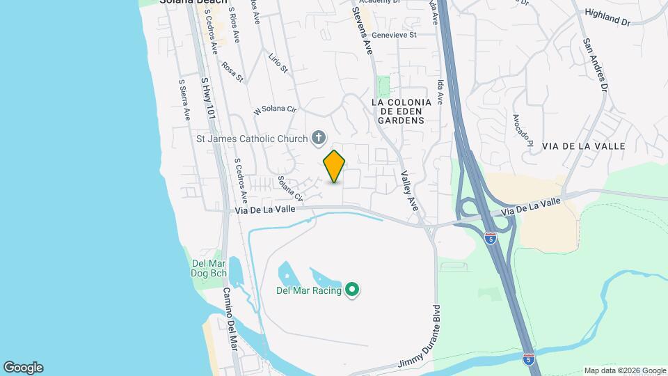 839 Del Mar Downs Rd Mapa y Detalles de la Ubicación