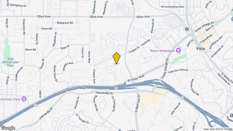 663 Diamond Way Map and Location Details