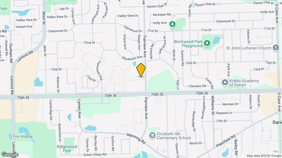 420 74th St Map and Location Details