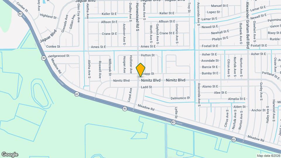 945 Homestead Rd S Map and Location Details