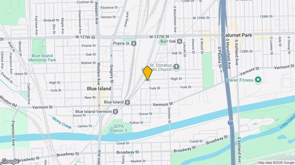 12940 Hoyne Ave Map and Location Details