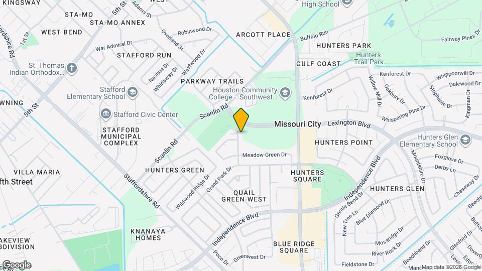 1819 Freshmeadow Dr Map and Location Details