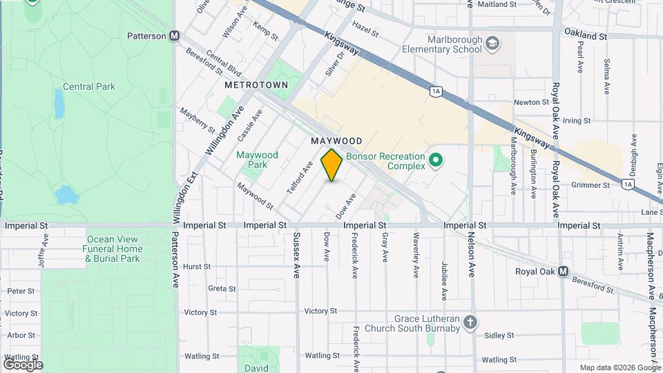 Brand New O2 Metrotown | 2 Bed, 2 Bath + Den Prime Metrotown Location Map and Location Details