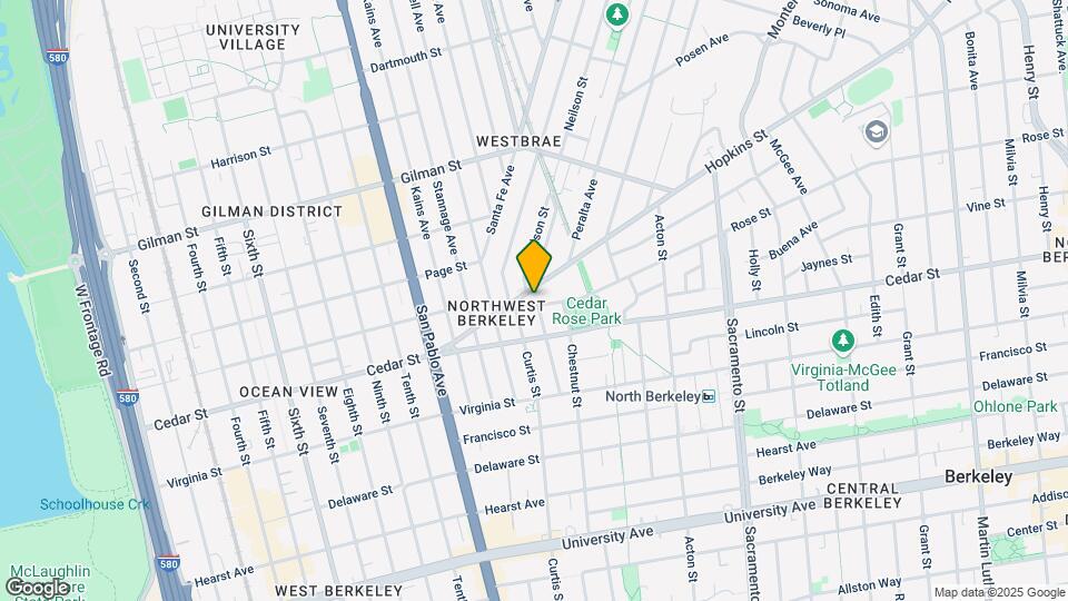 1238 Hopkins St Map and Location Details