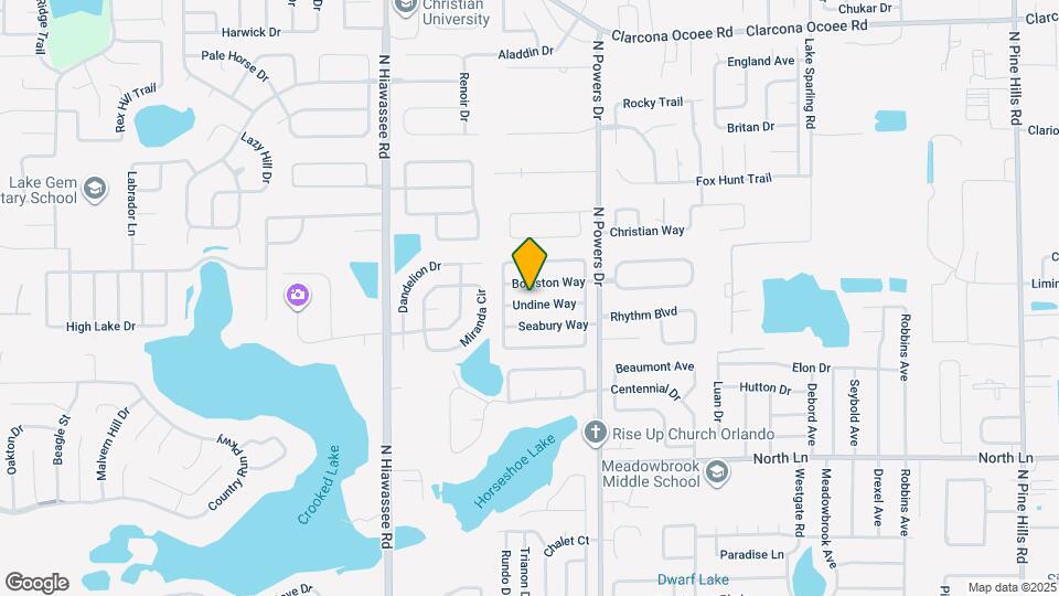 6421 Undine Way Map and Location Details