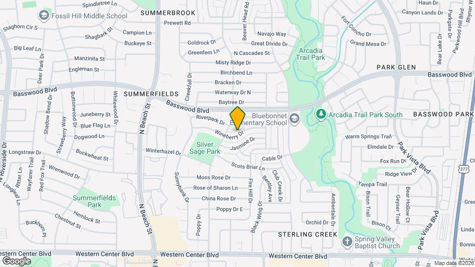 4721 Wineberry Dr Map and Location Details