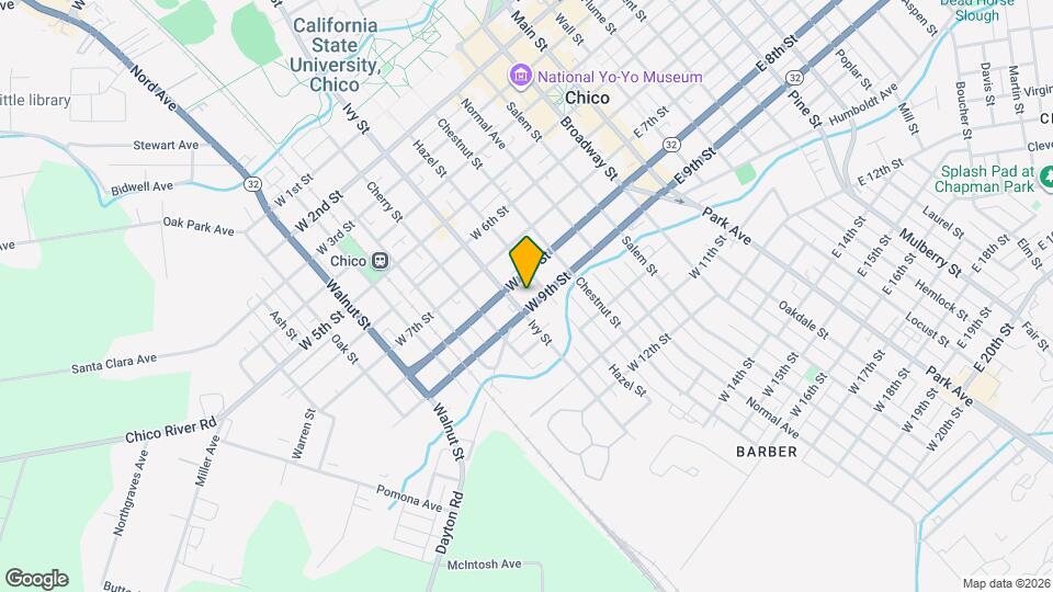 630 W 9th St Map and Location Details