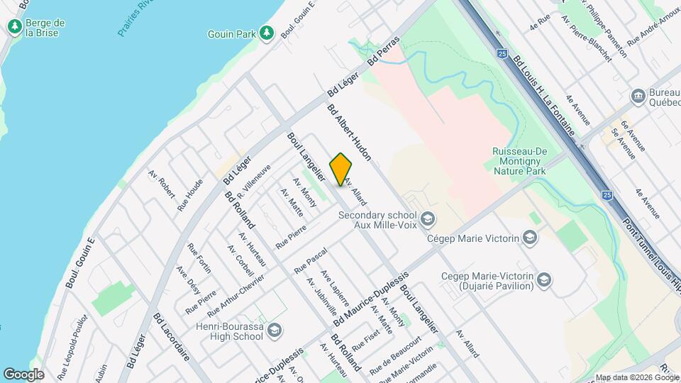 12303 Langelier Boul Map and Location Details