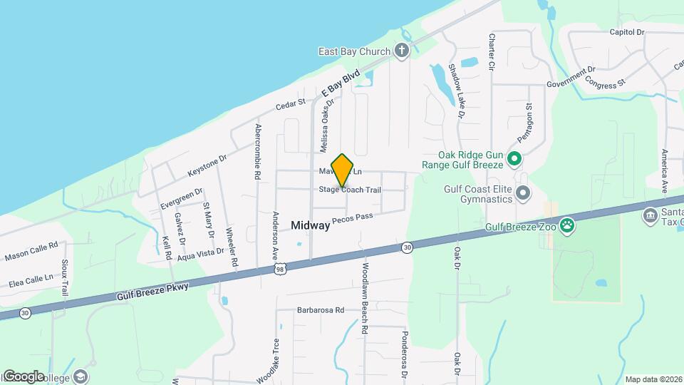 1821 Lubbock Rd Map and Location Details