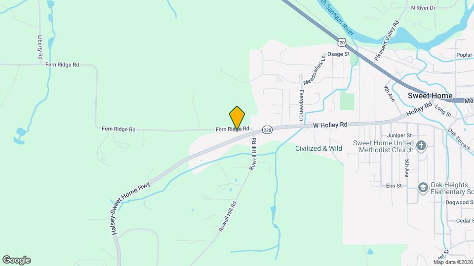 28041 Fern Ridge Rd Map and Location Details