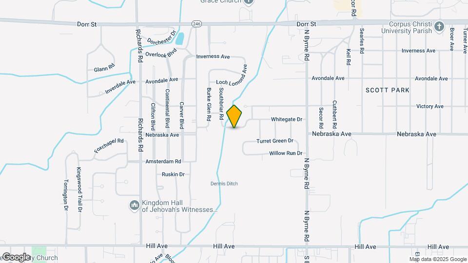 3753 Whitegate Dr Map and Location Details