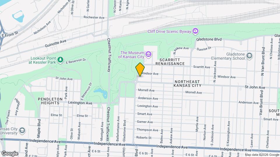 Gladstone Apartments Map and Location Details