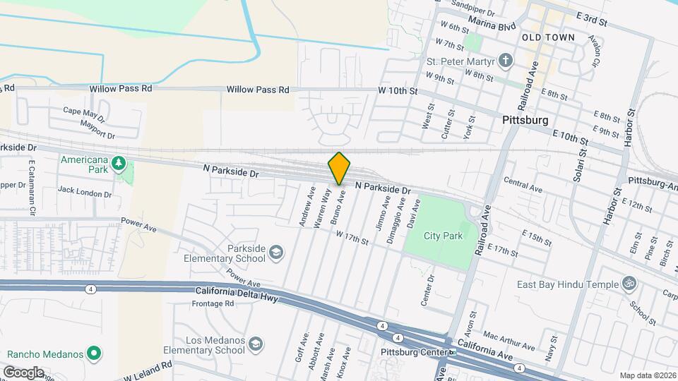 14 Bruno Ave Map and Location Details