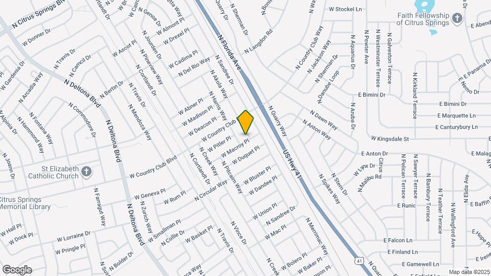 9066 N Akola Way Map and Location Details