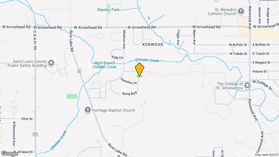 707 Bong Blvd Map and Location Details