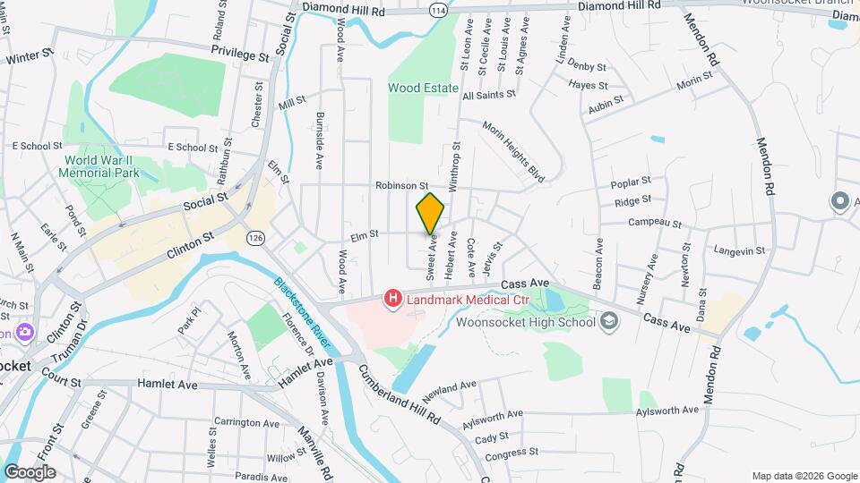 115 Sweet Ave Map and Location Details