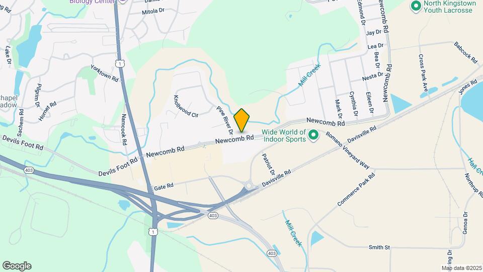 278 Newcomb Rd, Unit apt#4 Map and Location Details