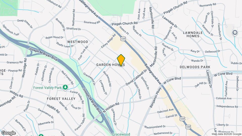 2723 Robin Hood Dr Mapa y Detalles de la Ubicación