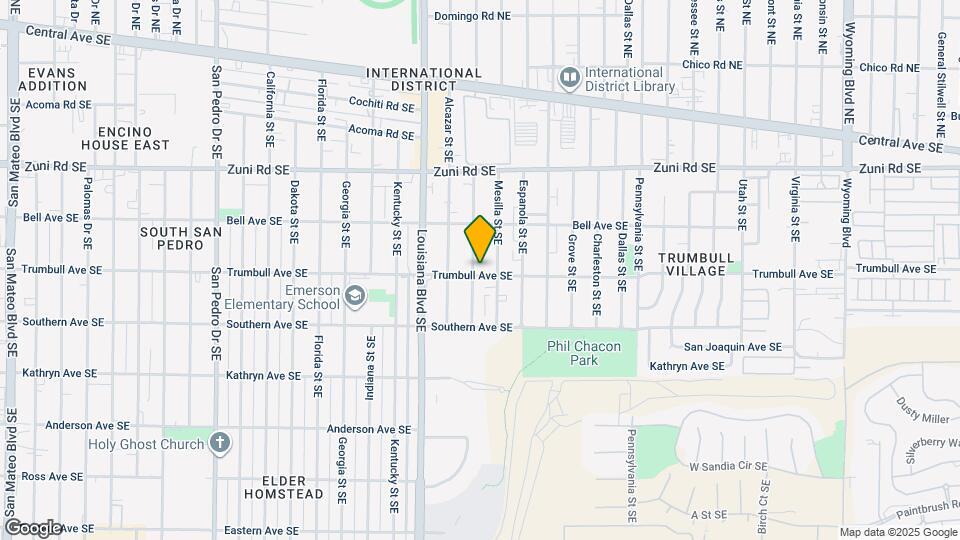544 Chama St SE, Unit C Map and Location Details