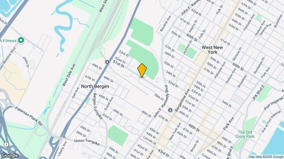 1307 51st St Map and Location Details