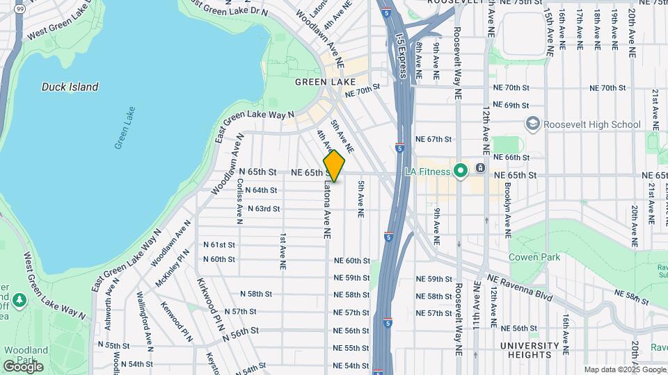 6400 Latona Ave NE Map and Location Details