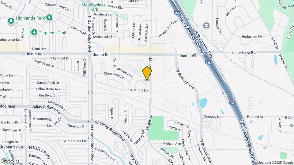 1315 Jasmine Dr Map and Location Details