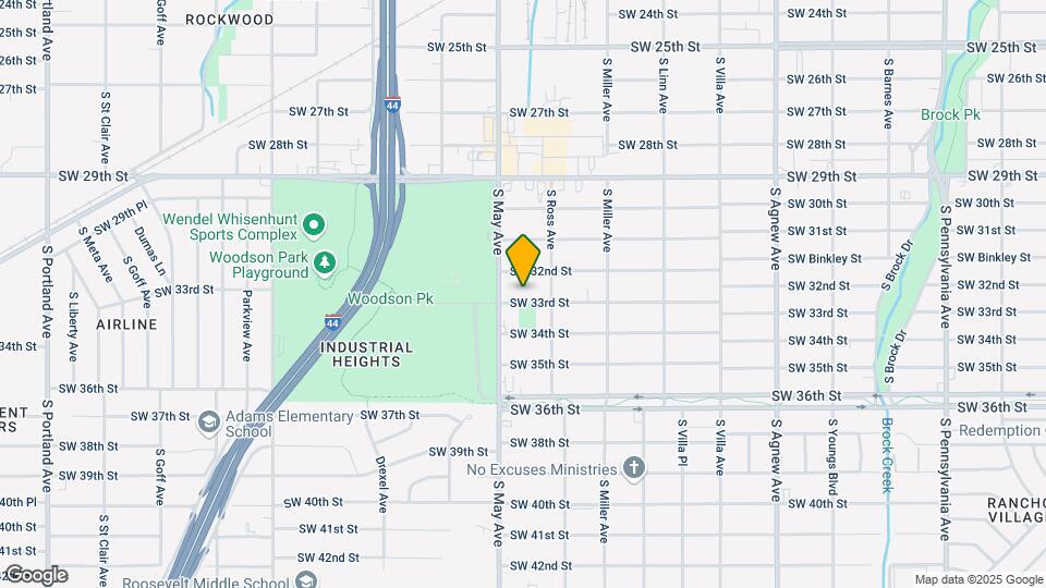 2825 SW 33rd St Map and Location Details
