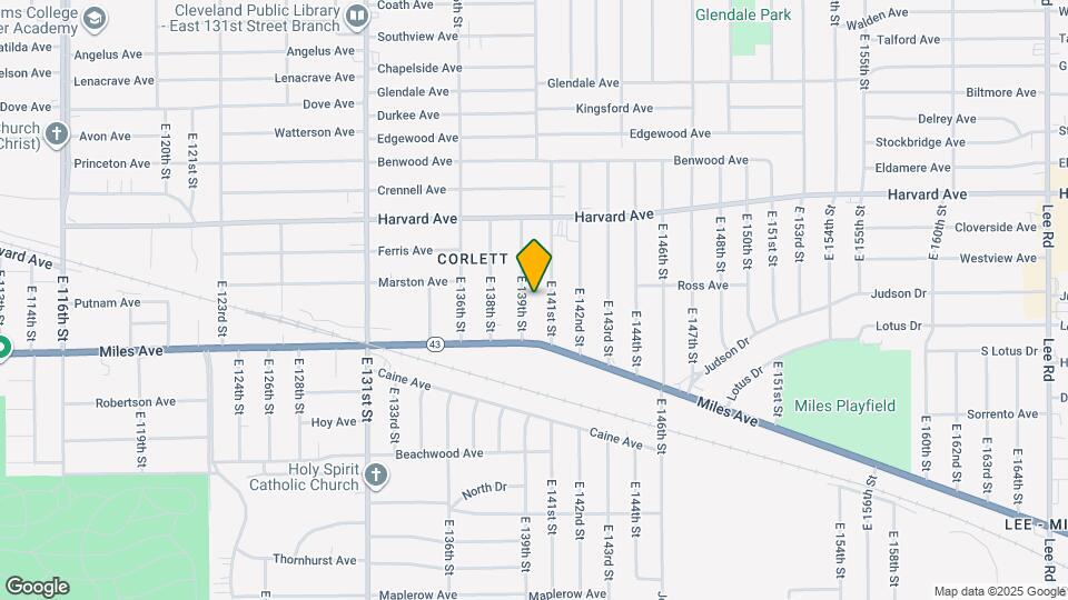 4133 E 139th St Map and Location Details