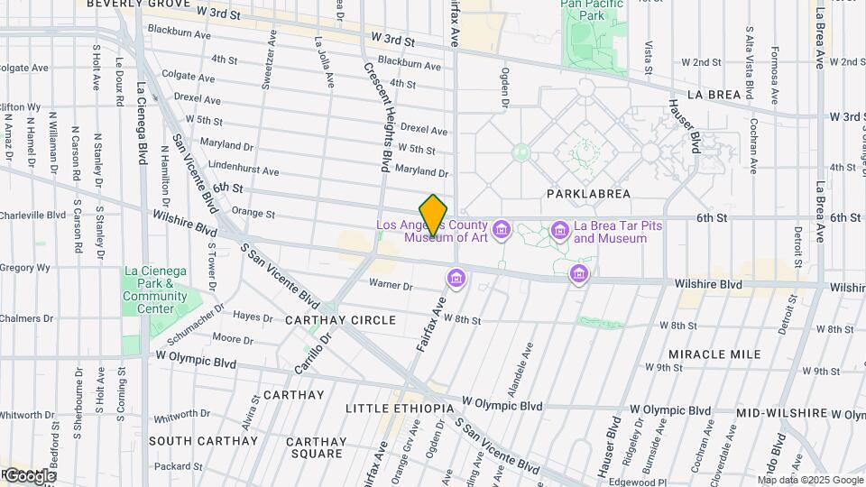 6128 Orange St Map and Location Details