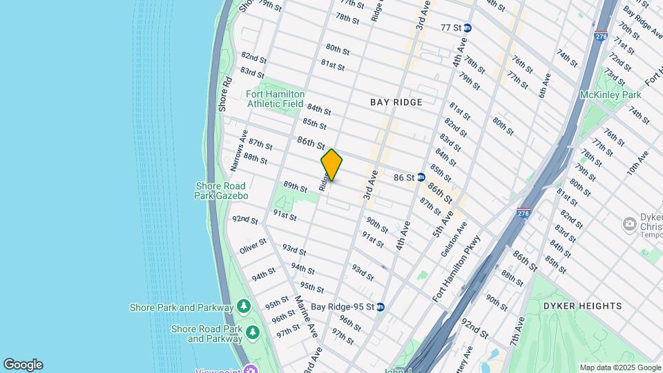 212 88th St Mapa y Detalles de la Ubicación