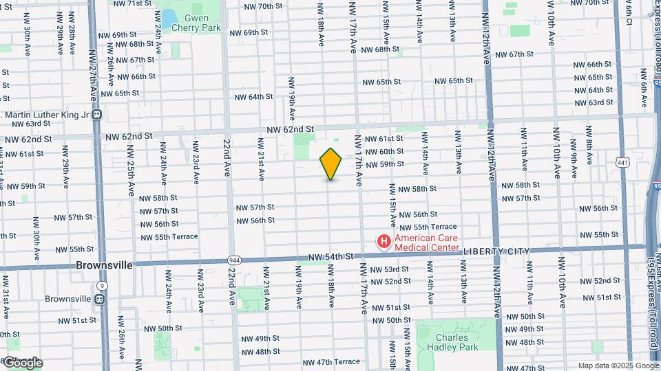 5815 NW 18th Ave Map and Location Details