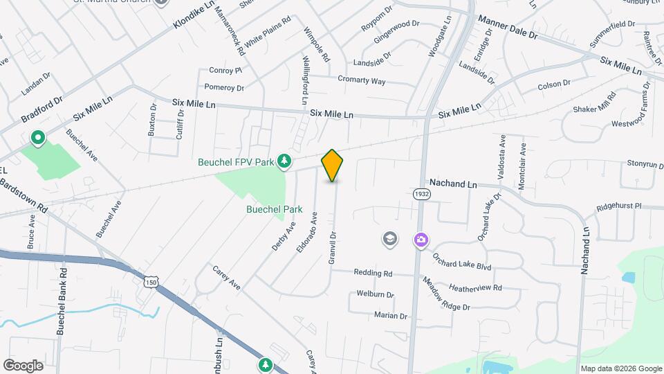 284 Granvil Dr Map and Location Details