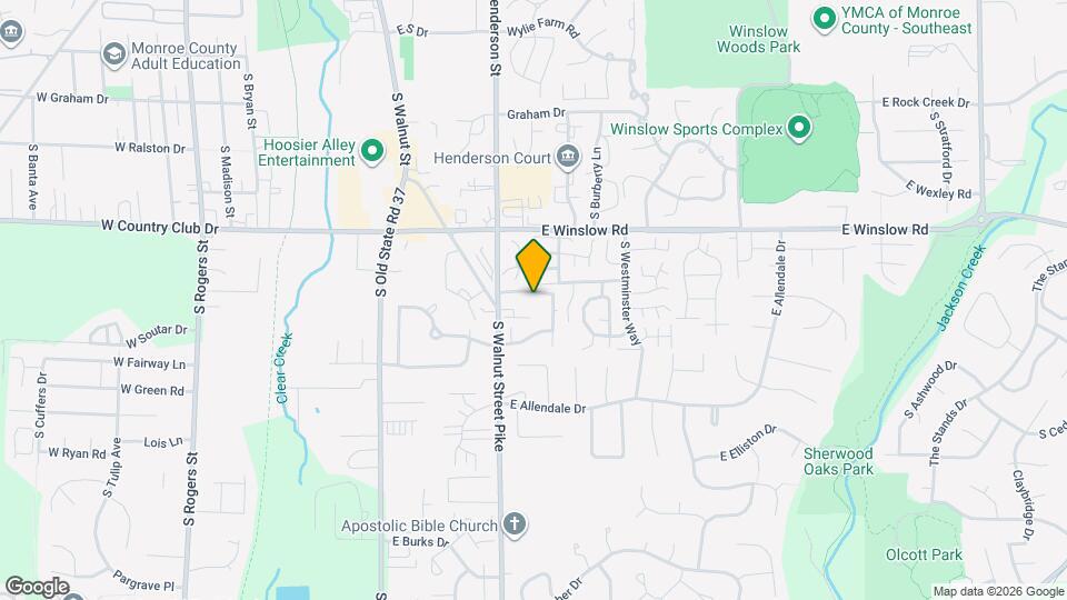 648 E Sherwood Hills Dr Map and Location Details