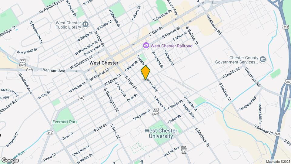 305 S Walnut St Map and Location Details