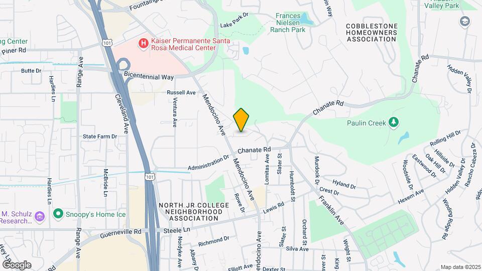 315 Lomitas Ln Map and Location Details