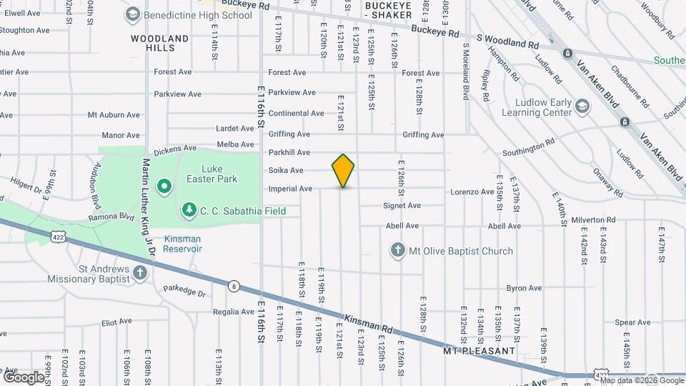 12102 Imperial Ave Map and Location Details