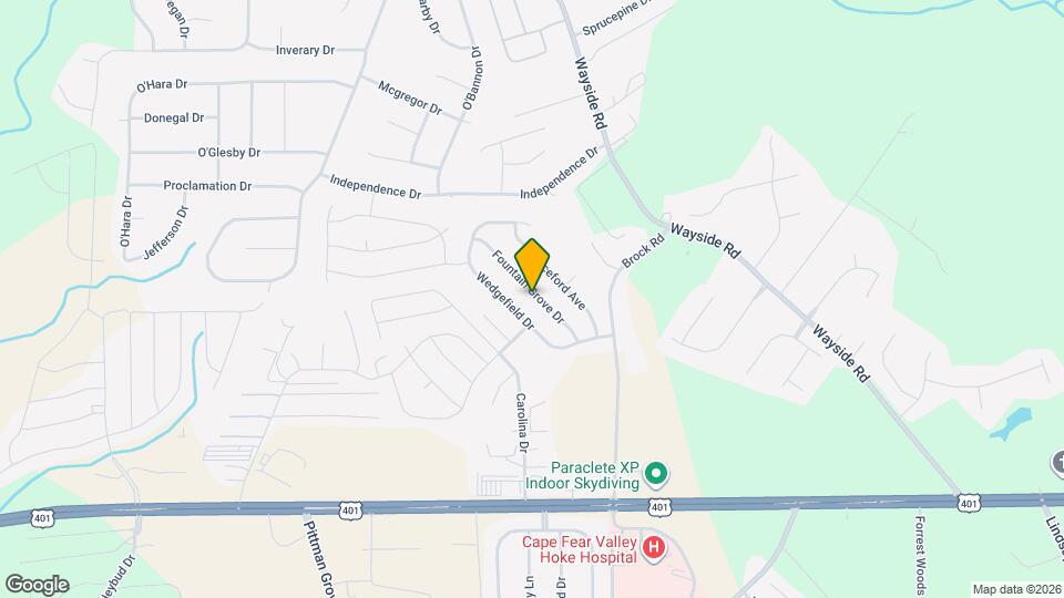 239 Fountain Grove Dr Map and Location Details